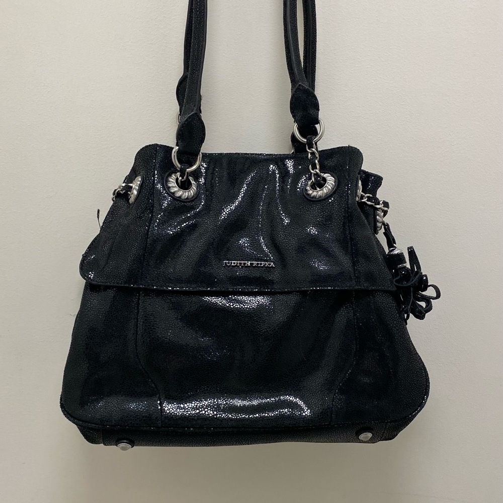 NWT Authentic Judith Ripka black large bag